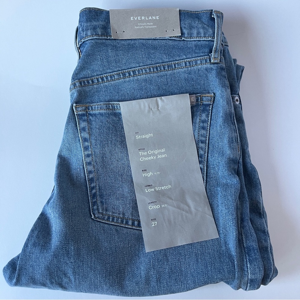 Everlane The Original Cheeky Jean size 27 NWT